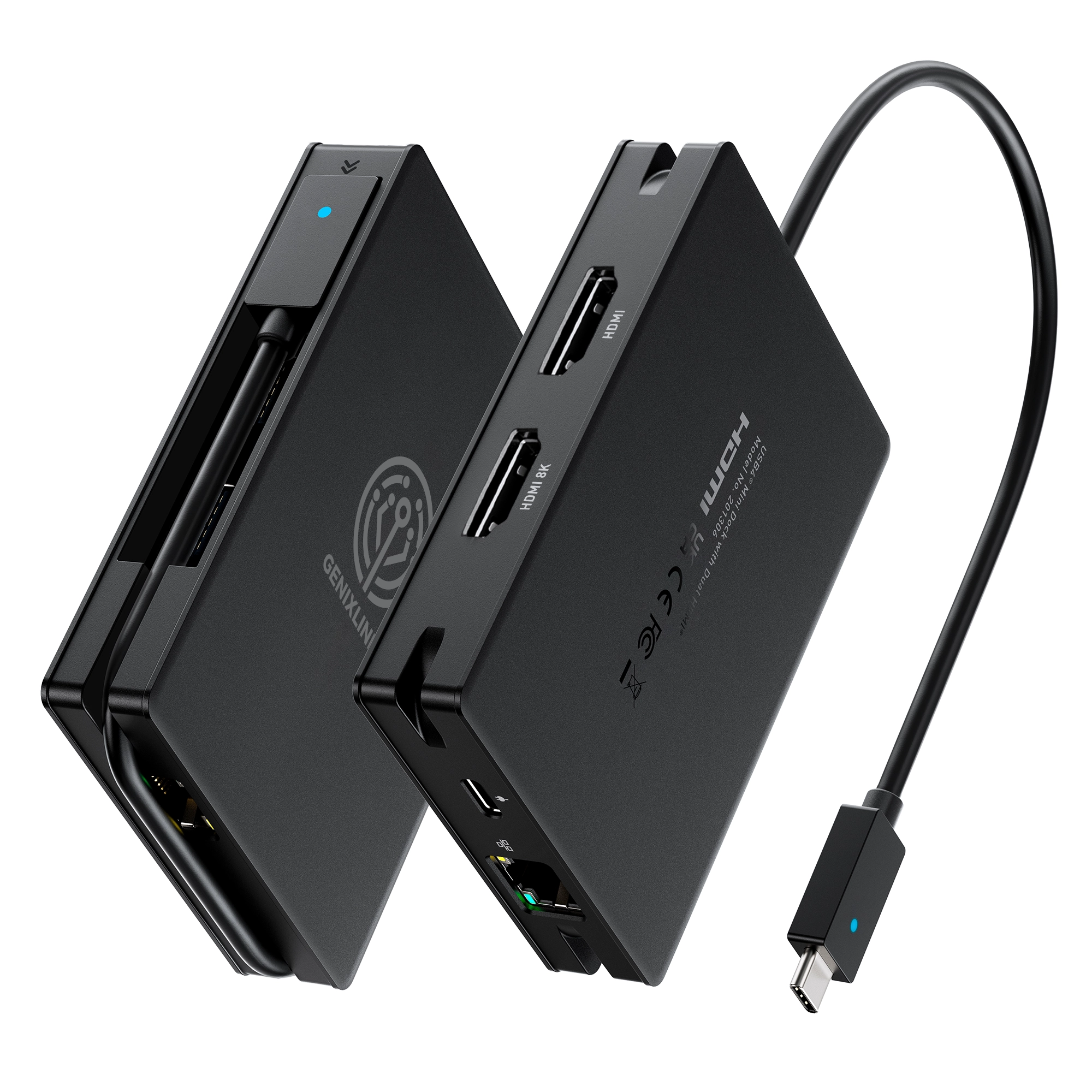 ミニPC ブラック USB/HDMI/USB-C Amazon | USB Cハブ付き3.5インチIPS USBミニスクリーン、PC用